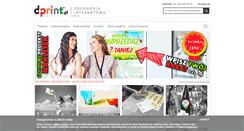 Desktop Screenshot of d-print.pl